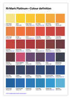 f-sign colour card