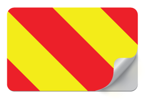 applied to board custom size chevrons