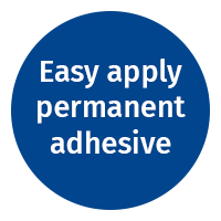 easy apply permanent adhesive