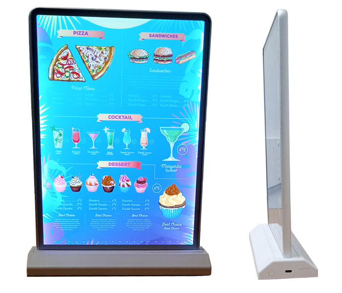 led double sided light box