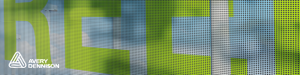 perforated window film