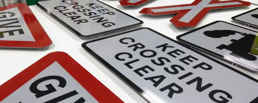 reflective signage