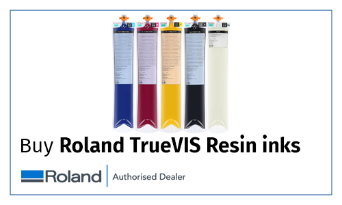 roland truevis resin inks