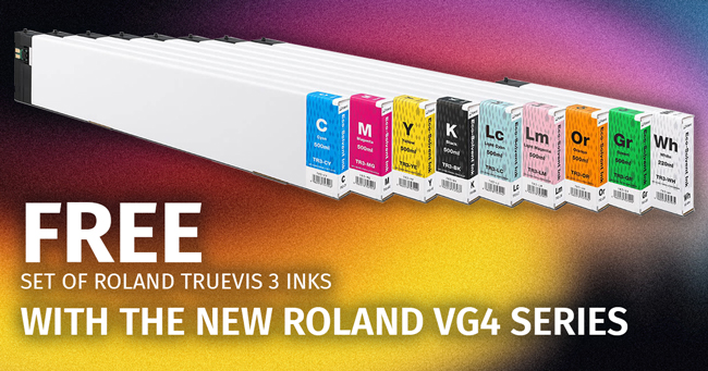 free inks with roland vg4