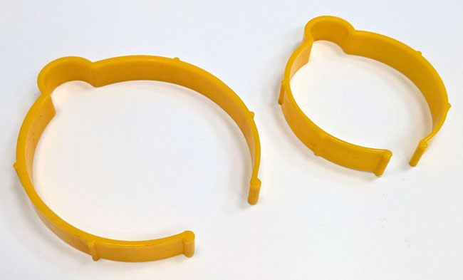 vinyl roll storage clips