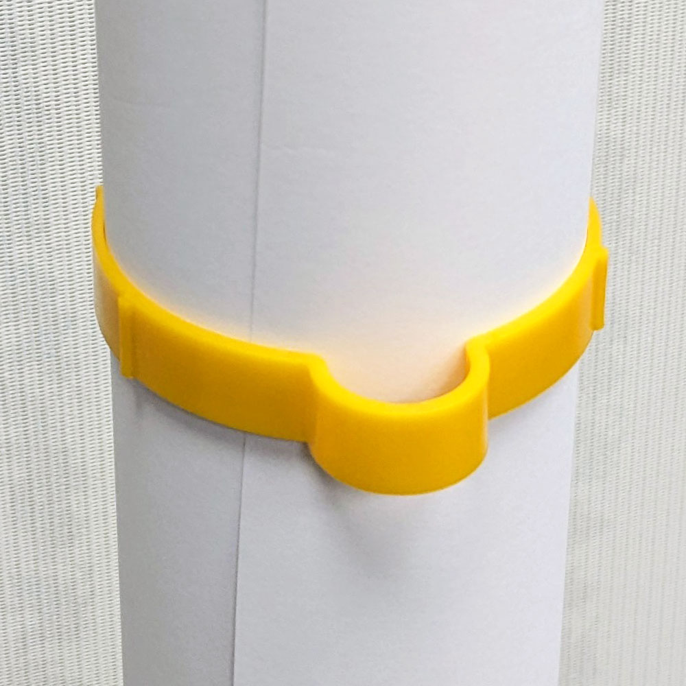 vinyl roll storage clips