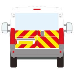 Peugeot Boxer Series MK3 10-2006 - 08-2017 Low Roof Barn Door Half Rear