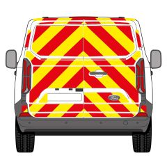 Ford Transit Custom Series V710 11-2023 Low Roof Barn Door Full Rear