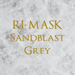 RI-MASK Sandblast Rubber CSMG Grey