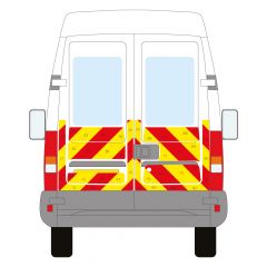 Iveco Daily Series MK5 08-2011 - 08-2017  High Roof Barn Door Half Rear