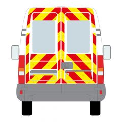 Iveco Daily Series MK5 08-2011 - 08-2017  Medium Roof Barn Door Full Glazed