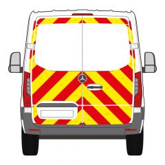 Mercedes Sprinter Series MK3 06-2016 - Current Front Wheel Drive Low Roof Barn Door Full Glazed