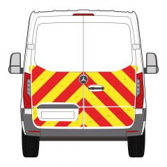 Mercedes Sprinter Series MK3 06-2016 - Current Front Wheel Drive Low Roof Barn Door Half Rear