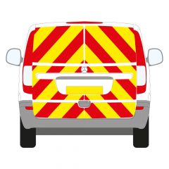 Mercedes Vito Series MK2 10-2003 - 09-2015 Low Roof Tail Gate Full Rear