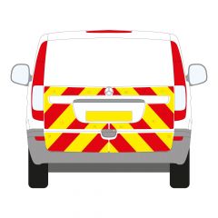Mercedes Vito Series MK2 10-2003 - 09-2015 Low Roof Tail Gate Half Rear
