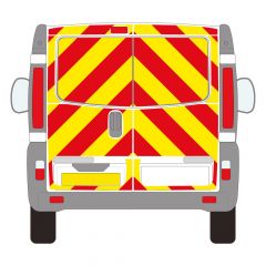 Nissan Primastar Series MK1 09-2002 - 07-2015 Low Roof Barn Door Full Rear