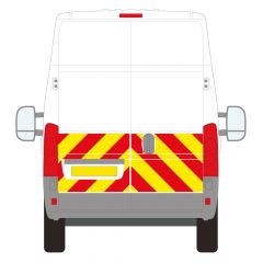 Peugeot Boxer Series MK3 10-2006 - 08-2017 High Roof Barn Door Half Rear