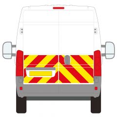 Peugeot Boxer Series MK3 10-2006 - 08-2017 Medium Roof Barn Door Half Rear