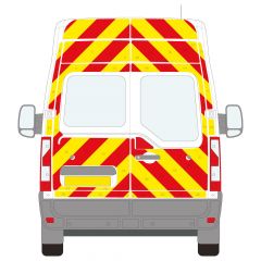 Renault Master Series MK4 05-2019 - Current High Roof Barn Door Full Glazed