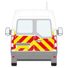 Vauxhall Movano Series MK4 05-2019 - Current Medium Roof Barn Door Half Rear