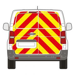 Vauxhall Vivaro Series MK3 01-2019 - Current Low Roof Barn Door Full Rear