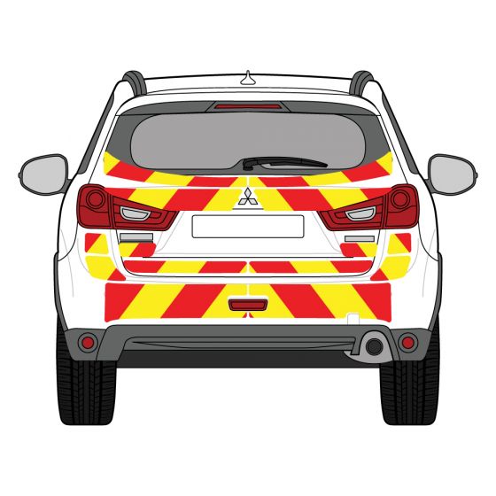 C8 Nikkalite Crystal Grade Red Hi Scal Fluo Yellow Mitsubishi Asx 2017 Full Coverage Below Windows Victory Design