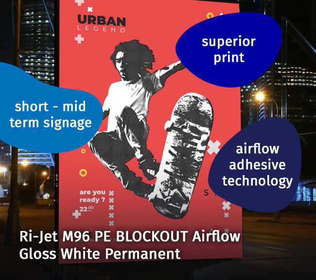 Posters, trains, buses, billboards...
