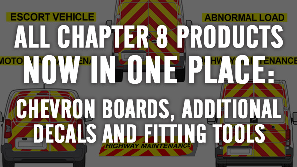 Chevron boards, additional decals and fitting tools for Chapter 8 kits now available