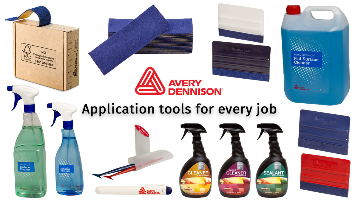 Avery Dennison application tools