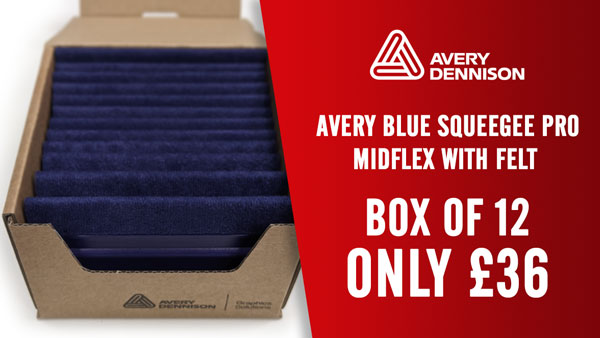 Special offer - save on new Avery Dennison Midflex Squeegees
