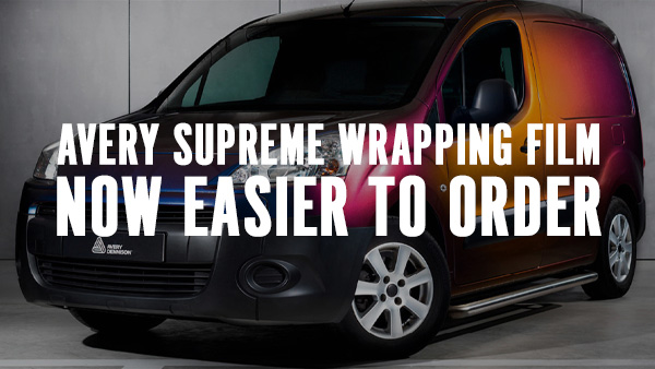 Ordering Avery Supreme Wrapping Film just got easier