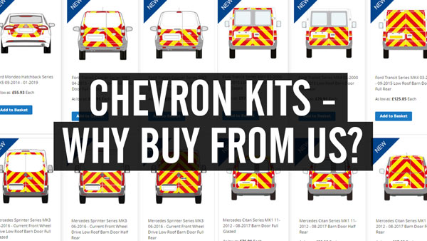 Chevron kits - why you should buy from us...