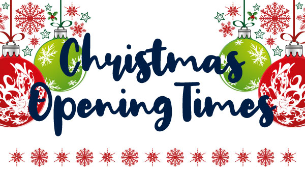 Festive opening times at Victory Design Ltd