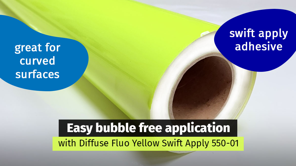 Swift Apply Fluorescent Yellow Vinyl