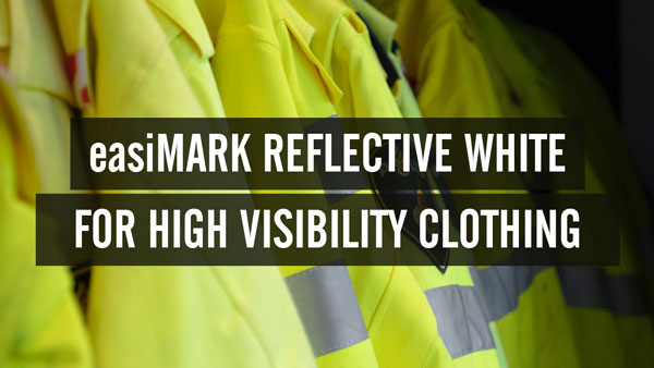 Reflective heat transfer film for high visibility jackets and vests