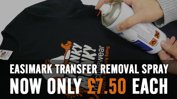 Save on t-shirt transfer remover spray