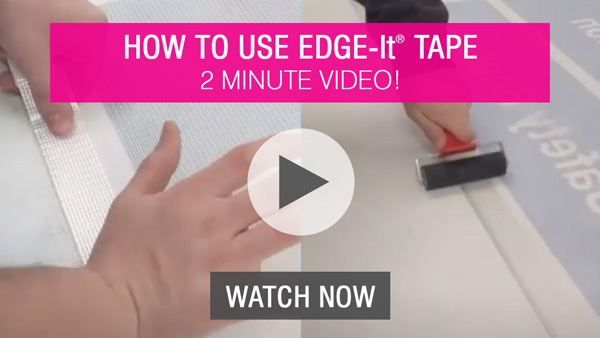 How to use EDGE-It banner reinforcing tape