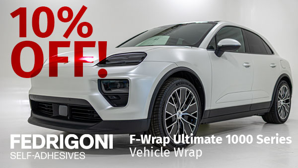 10% OFF F-Wrap Vehicle Wrap! 10% OFF F-Wrap Vehicle Wrap!
