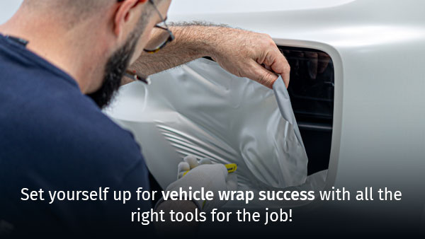 Stock Your Tool Box for Vehicle Wrap Success!