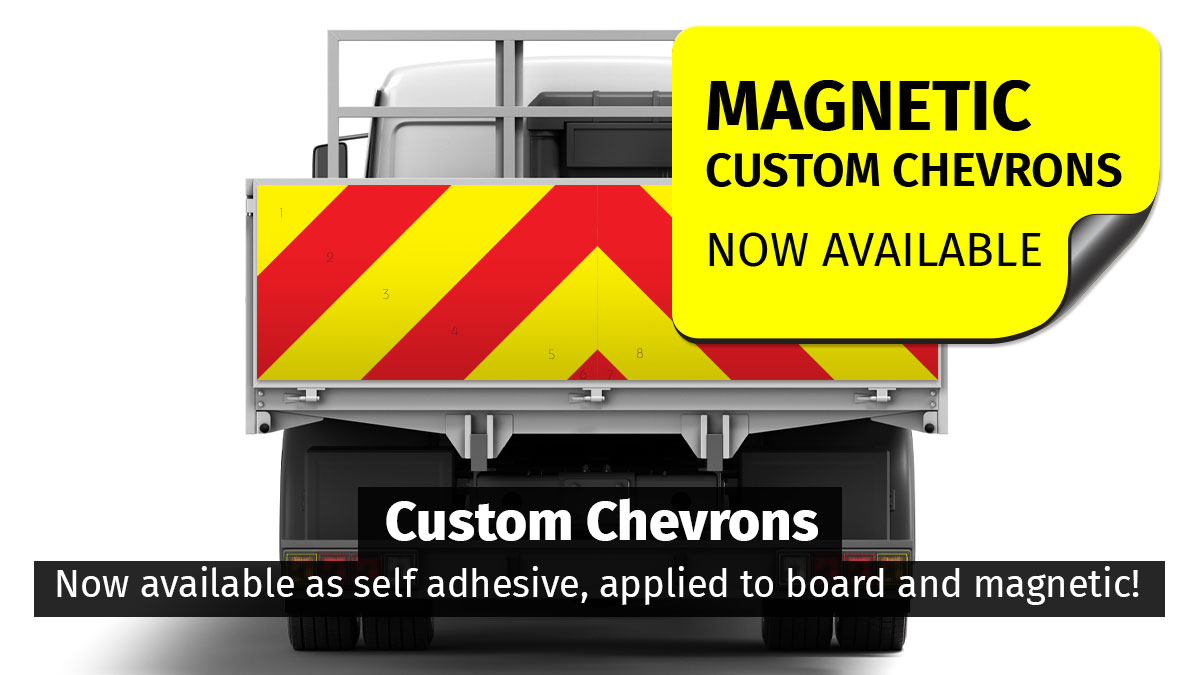 Magnetic custom chevrons available now! Magnetic custom chevrons available now!
