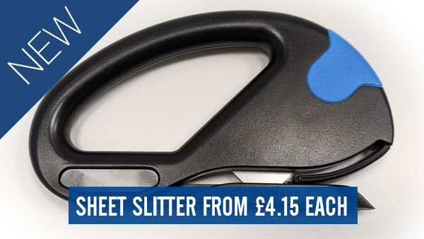 Brand new sheet slitter - safe cutting with replacement blades