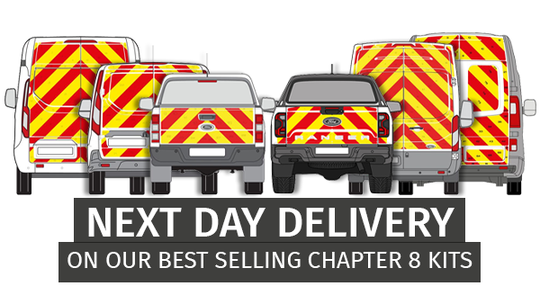 Next day delivery on Chapter 8 kits