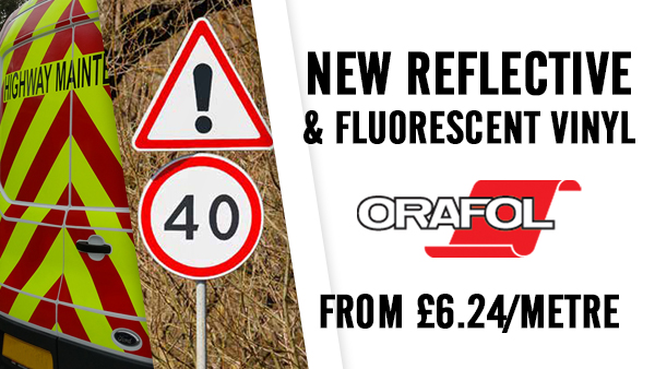 NEW Reflective and fluorescent vinyl products from Orafol
