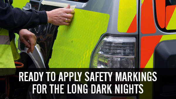 Staying safe with ready to apply vehicle safety markings