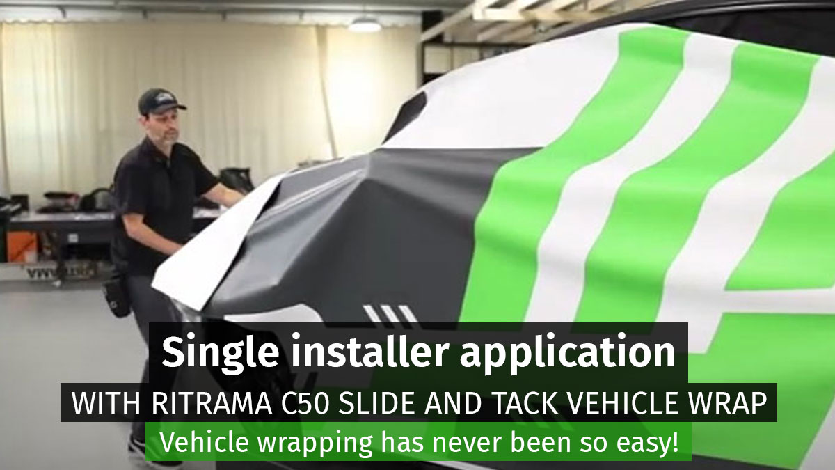 Single installer cast vehicle wrap in stock!