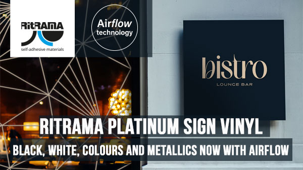 New Airflow Sign Vinyl