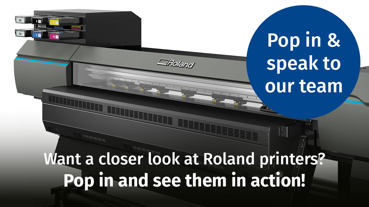 See Roland printers in action!