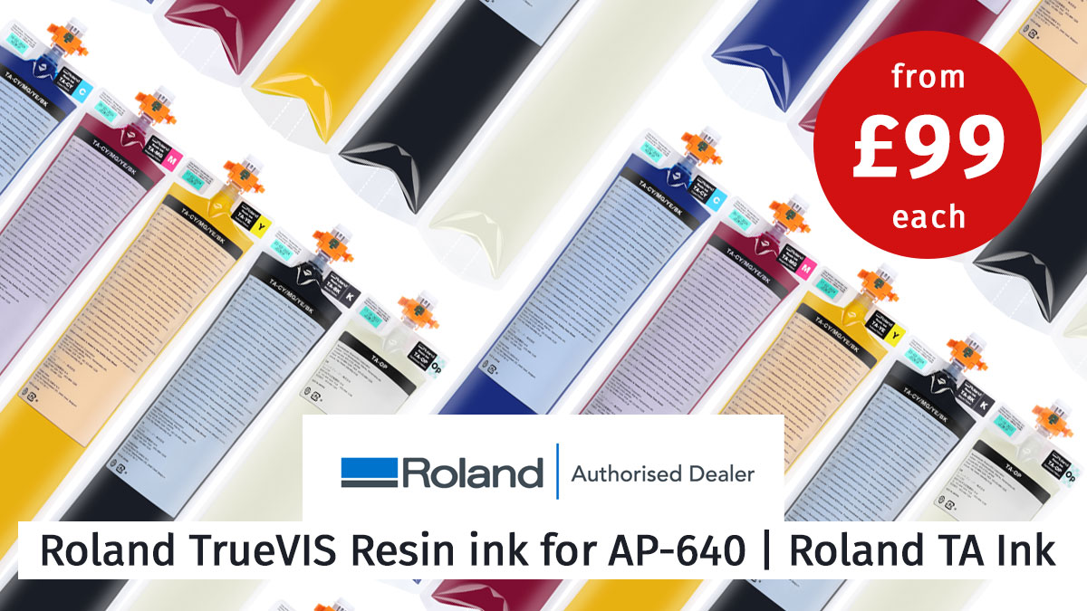 Roland TrueVIS Resin ink for AP-640