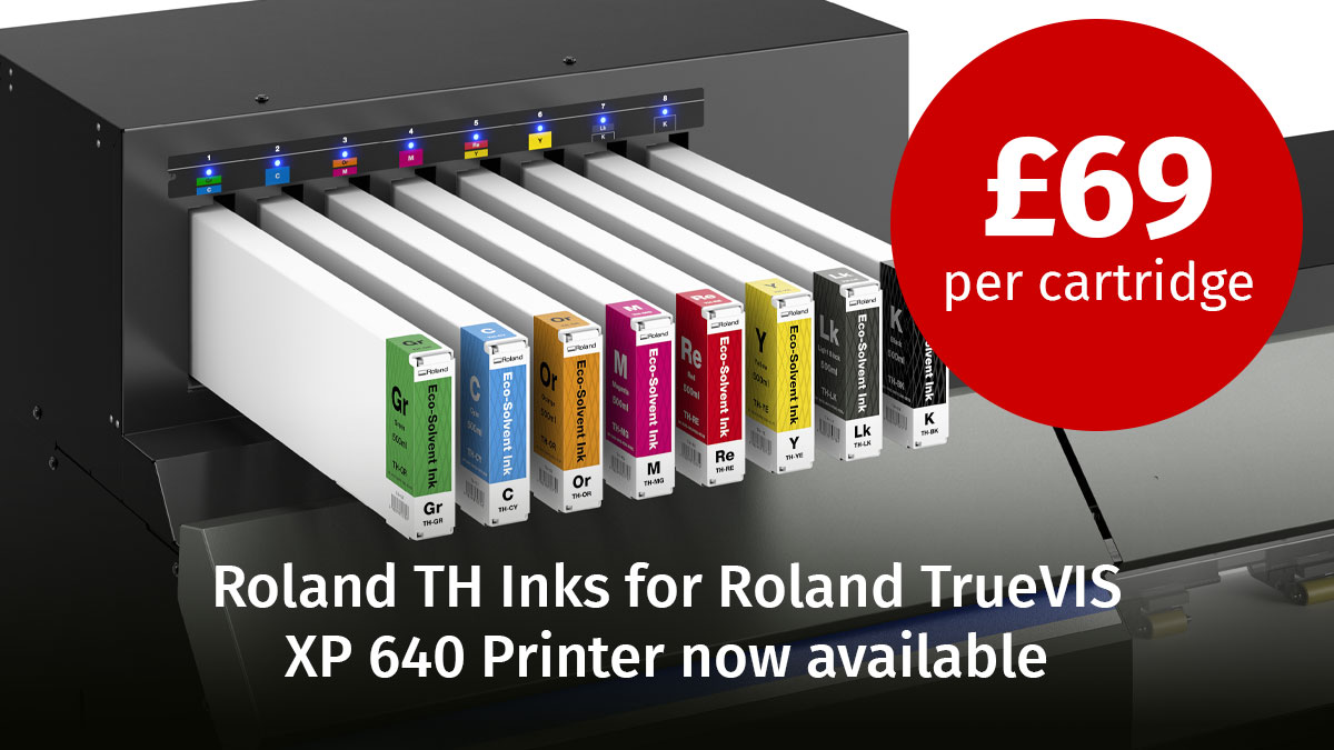 Roland TH Inks for Roland XP 640 Roland TH Inks for Roland XP 640