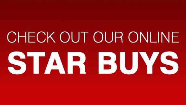 All star buys now in one place - pick up a bargain today